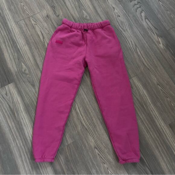 Set Active Matching Sweat Set Pink Half Zip & drawstring Sweatpants NWOT - Picture 4 of 6